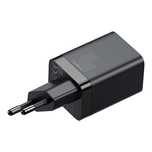 Ładowarka Baseus 30W Usb-C I Usb Szybkie Ładowanie Do Telefonu Czarna