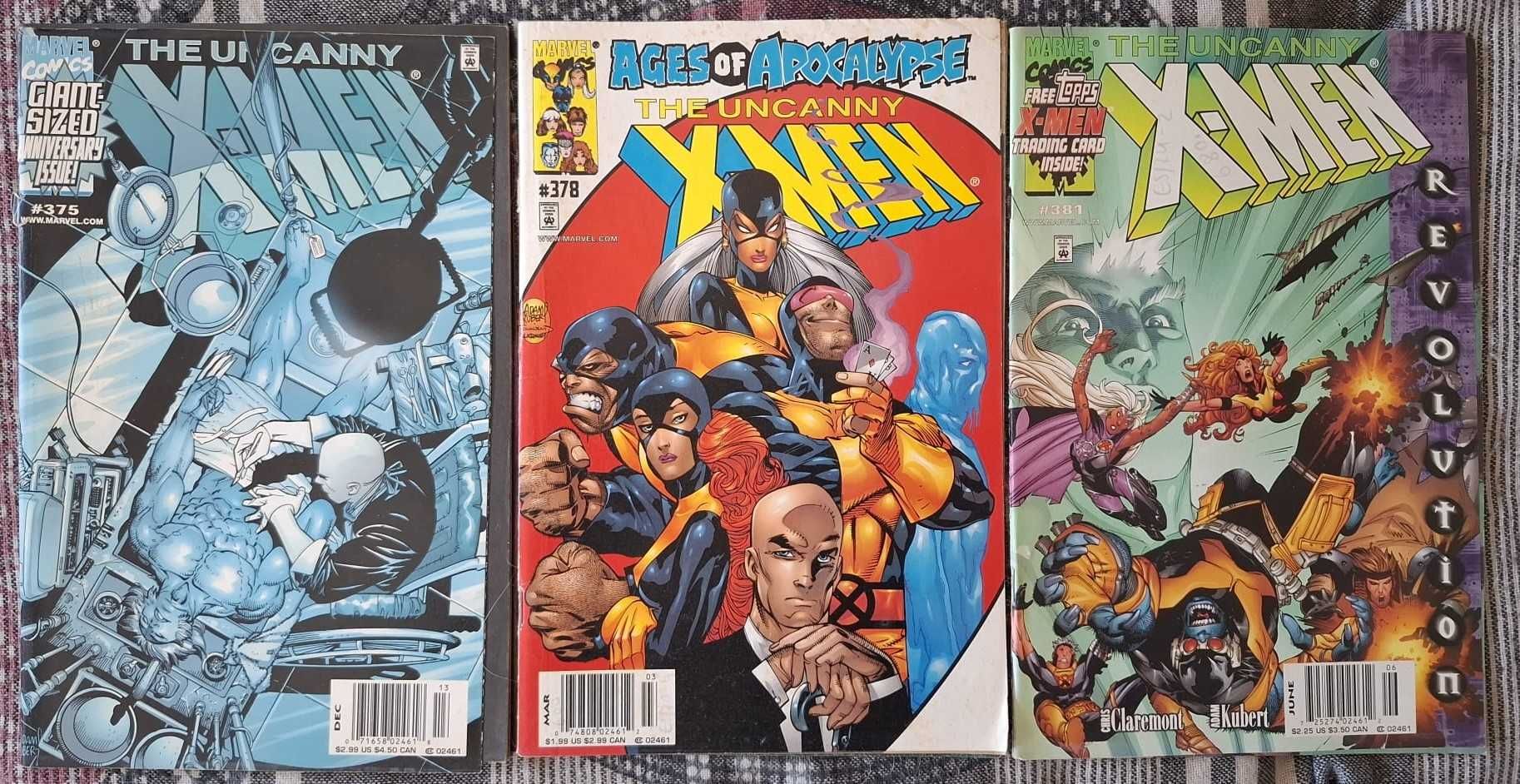 BD Americana - Lote 17 de  comics - Uncanny X-Men