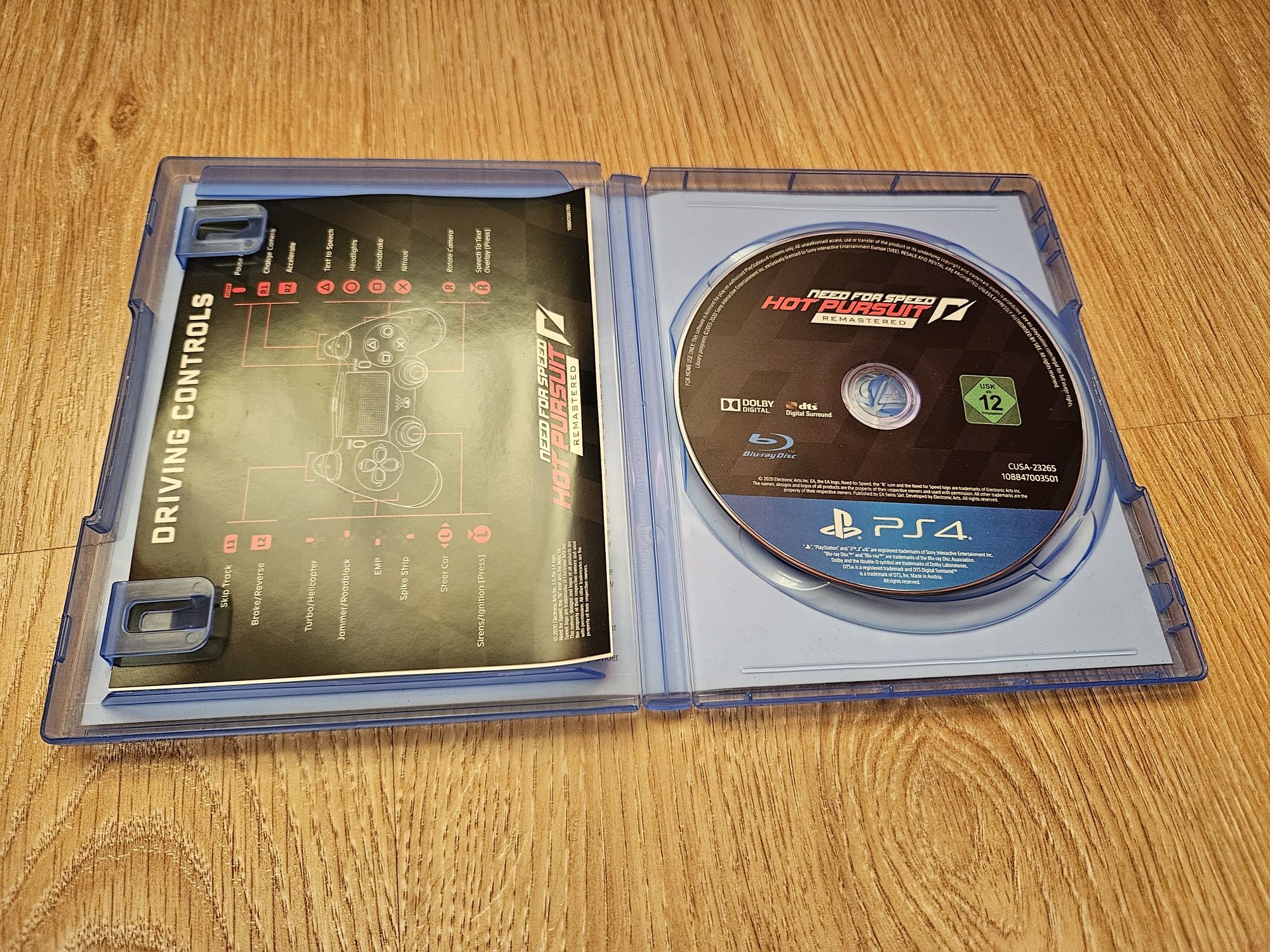 Need for Speed Hot Pursuit Remastered gra na PS4
