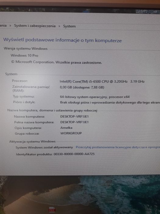 Sprzedam Komputer Hp