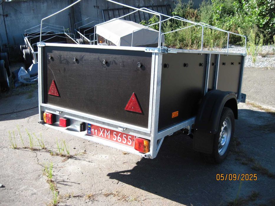 Причіп легковий  оцинкований Z0 2213 (2,2х1,3х0,6) хамер люкс.(2025р)