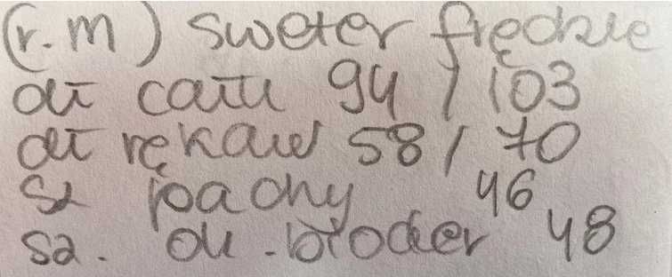 Derek heart dlugi sweter fredzle sznurki szary pleciony splot m l