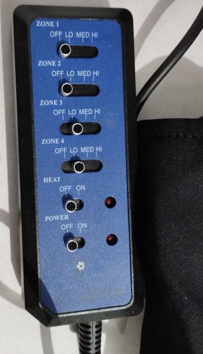 Купить Массажная накидка с подогревом на сидение авто или для дома