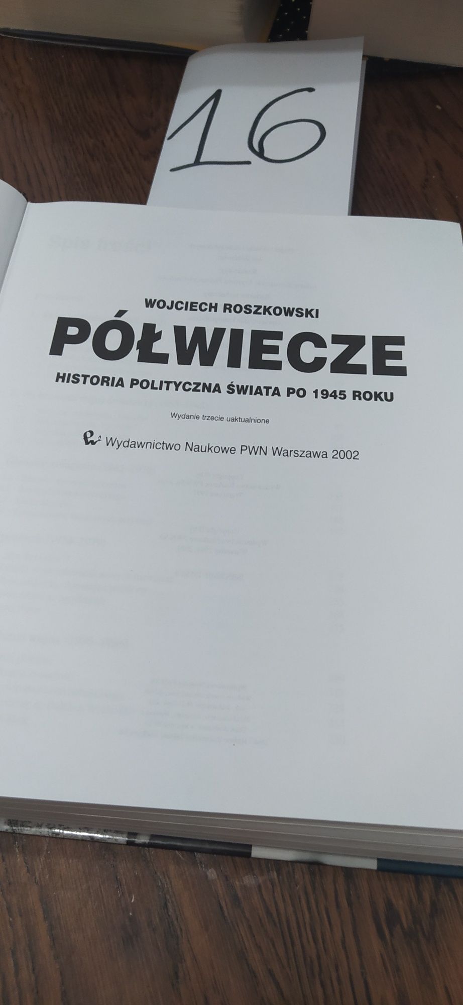 Wojciech Roszkowski Półwiecze
