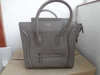 Celine Luggage Micro Shopper Leather Gray Gucci Оригинал!