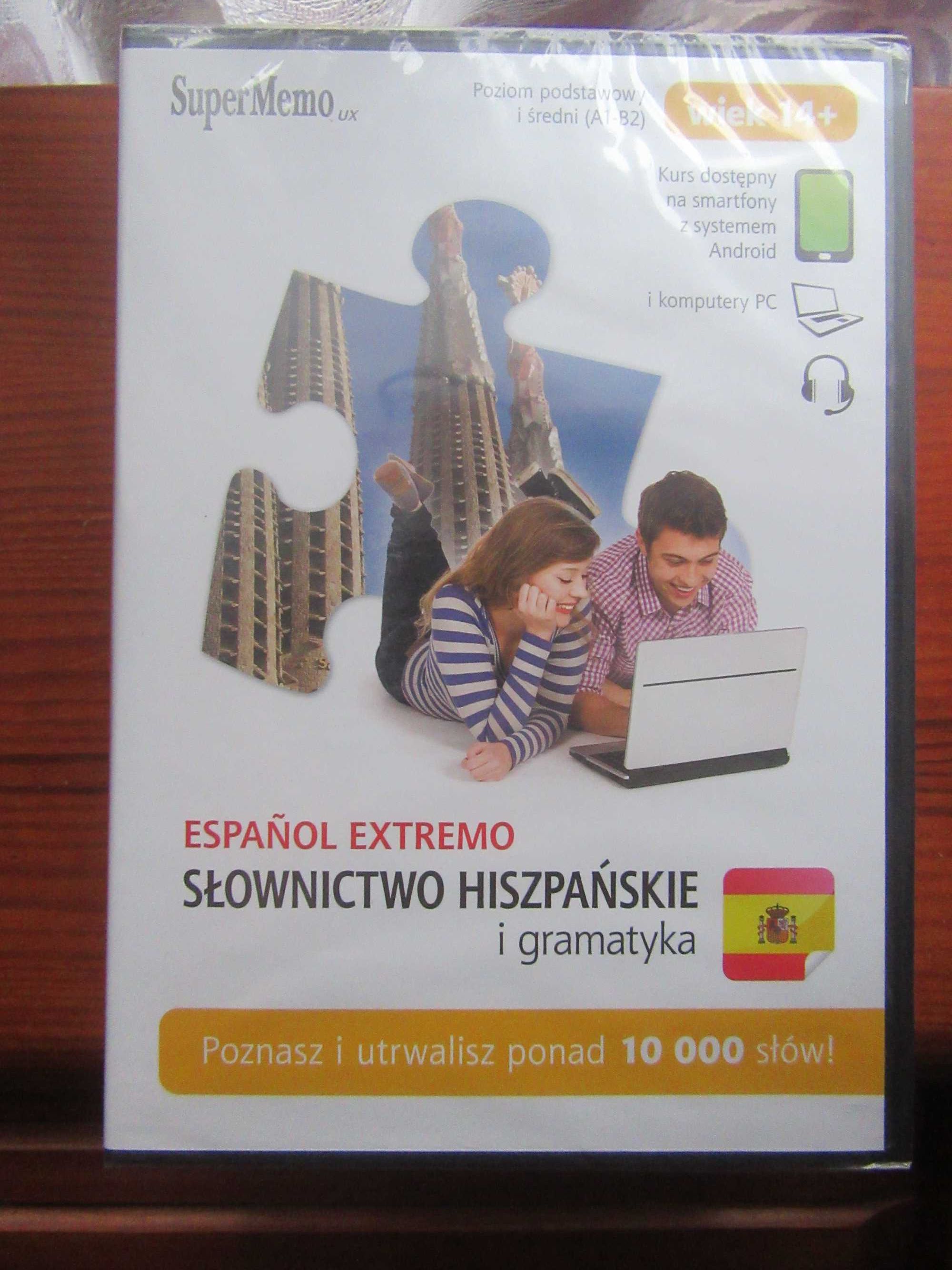 Kurs Hiszpańskiego Supermemo A1-B2  wiek 14+  na prezent