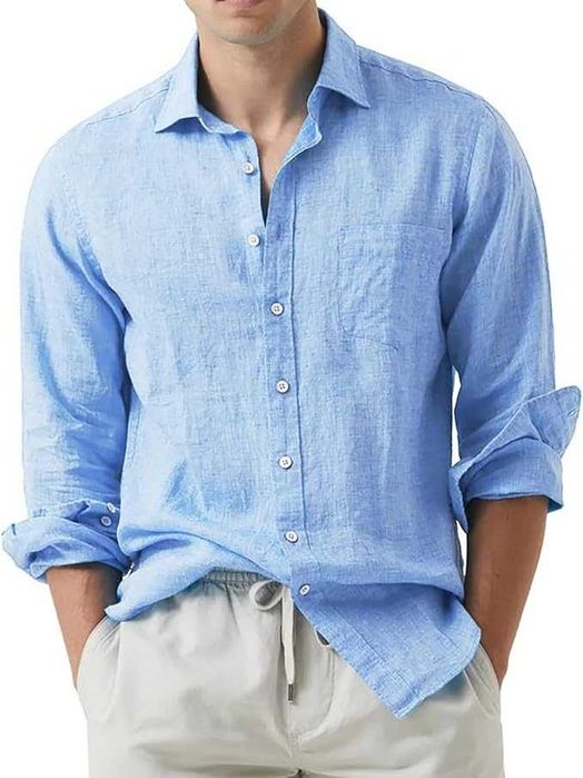 Рубашка Marks & Spencer® лён XXL