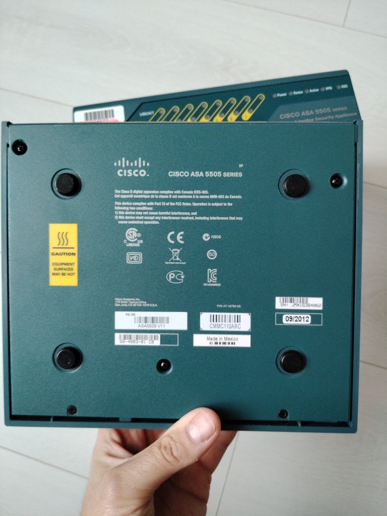 Маршрутизатор Cisco ASA 5505 series