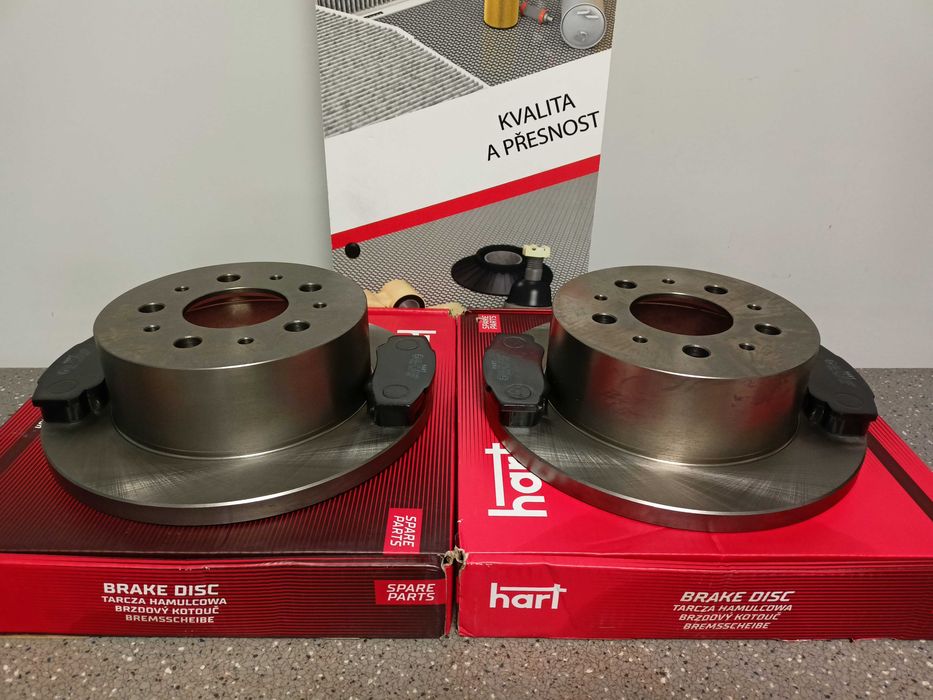 Fiat Ducato,Jumper,Boxer 94-06 Tarcze ham.tył /280mm/+klocki kpl./