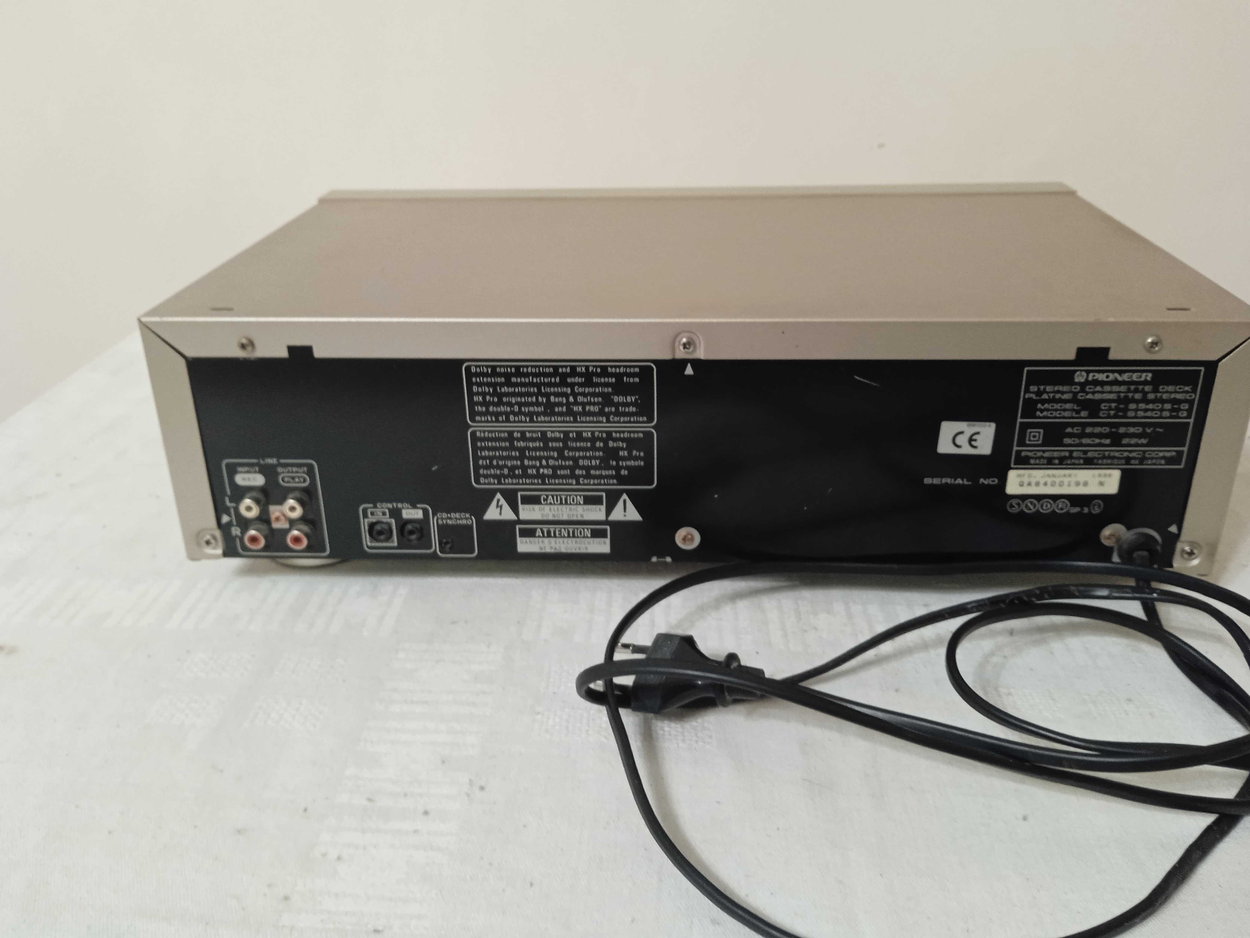 Кассетная дека Pioneer CT – S540S