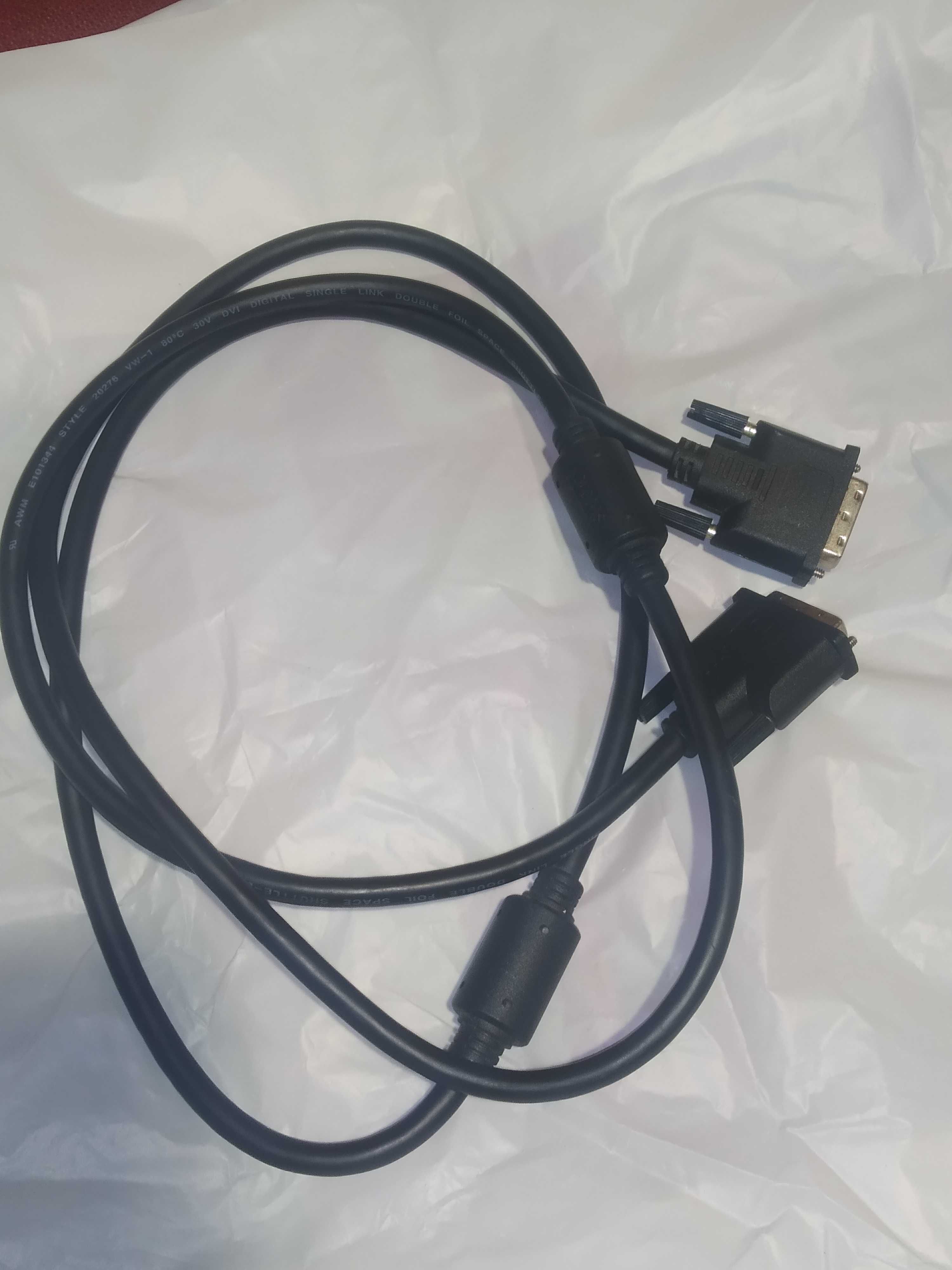 Кабель для монитора  DVI to DVI , VGA to VGA , SCART to SCART