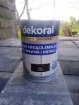 Dekoral brąz mahoń orzech połysk emalia do metalu drewna lakier farba