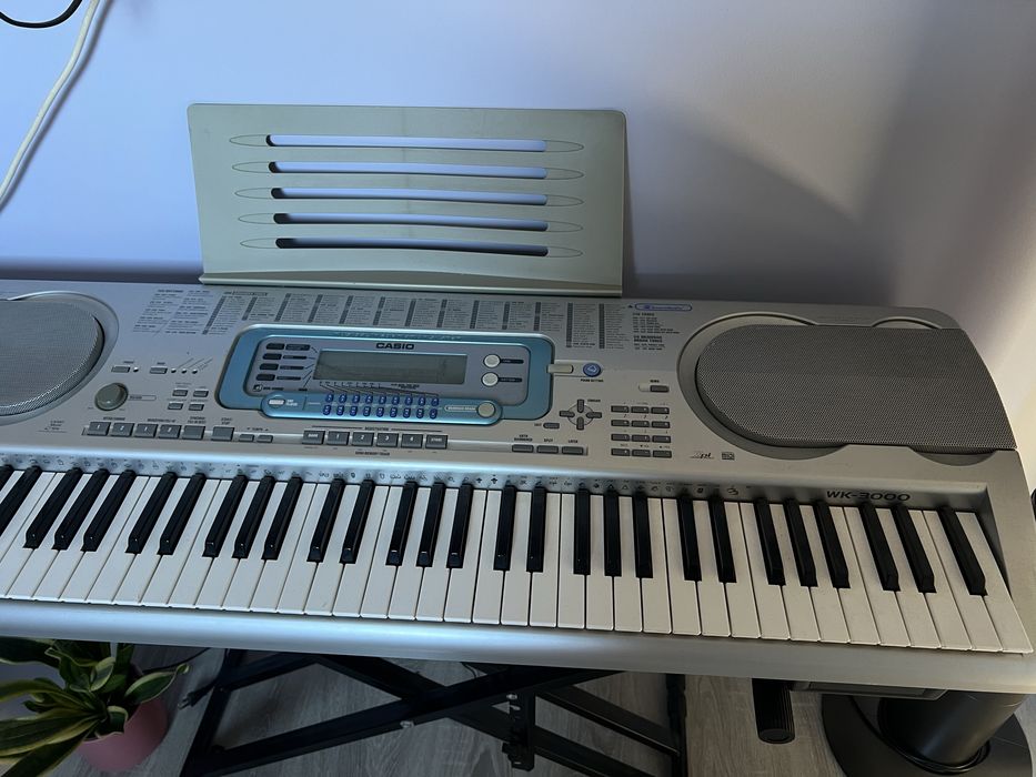 Keybord casio wk-3000 + nóżki regulowane w komplecie
