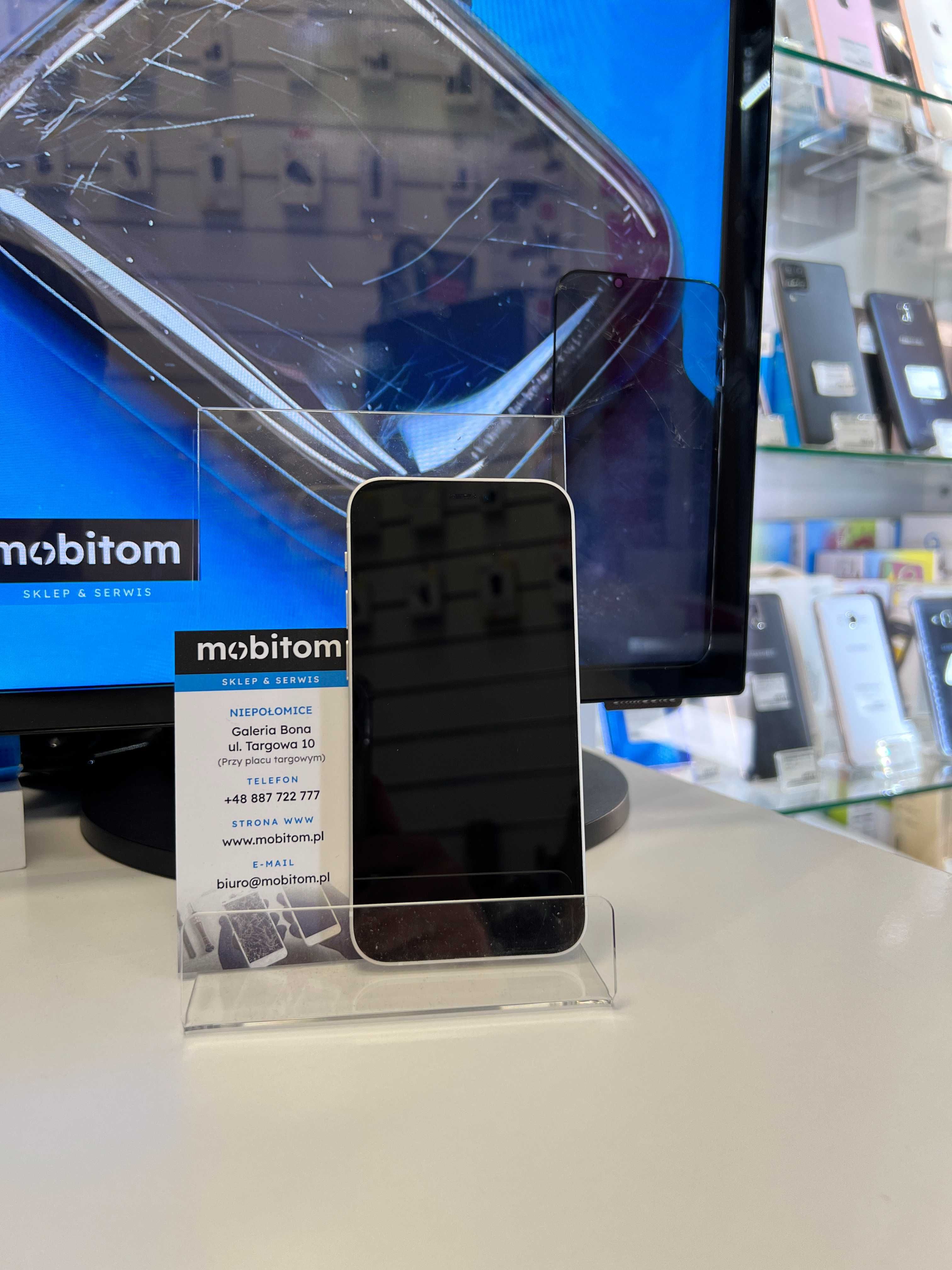 Apple iPhone 12 Mini 64GB Biały Bat. 85% Gw. 3 msc. Bez pudełka FVM