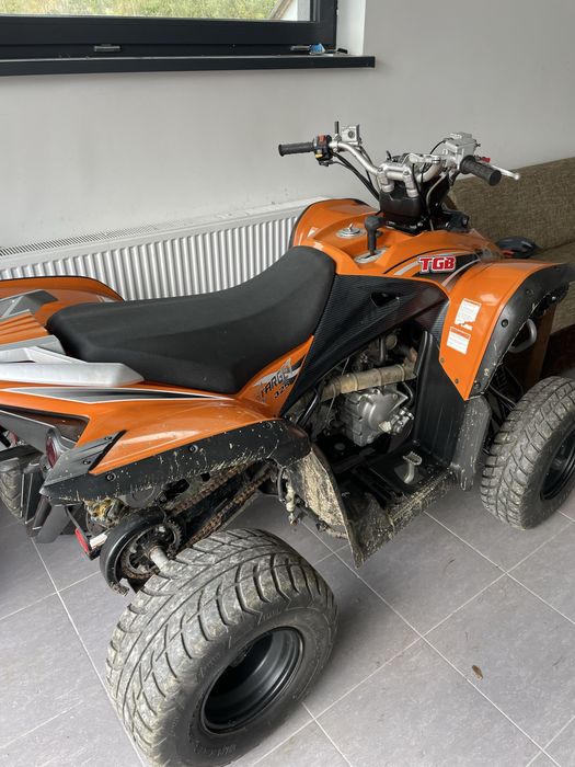 Quad tgb target 325 plug dwa komplety opon teren i szosa wyciagarka