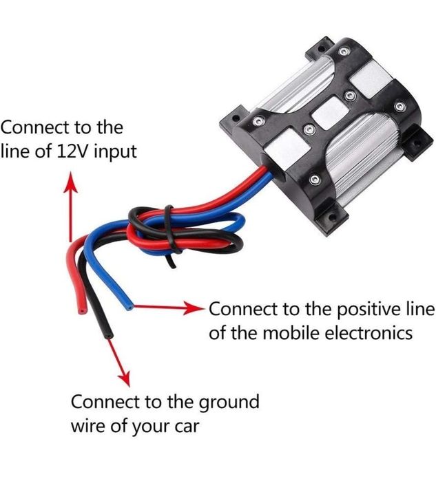 Шумоподавник для автомобільної аудіосистеми 10A | Фільтр шуму,ізолятор