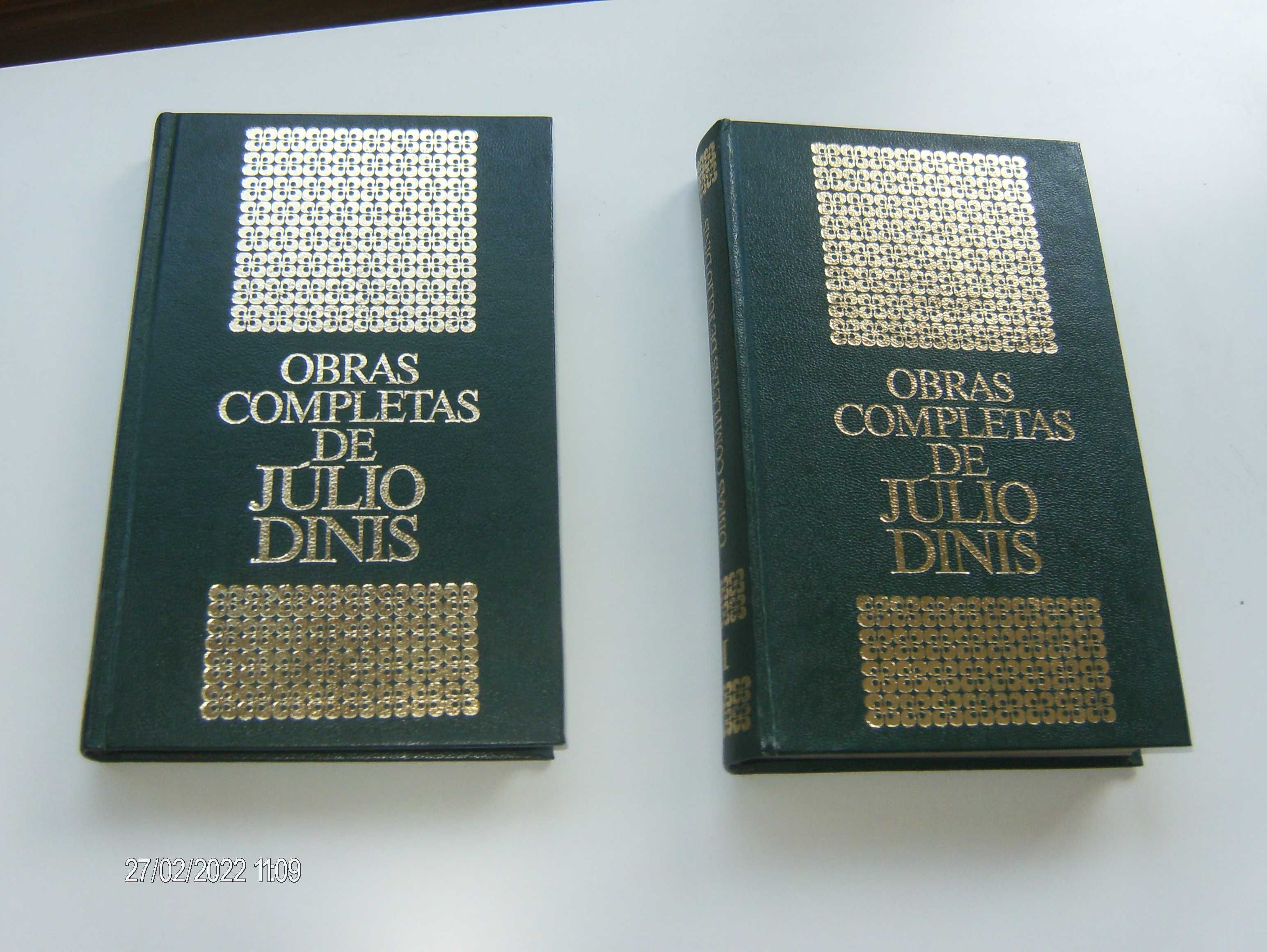 Livros Obras Completas de Julio Dinis - Livros I e II
