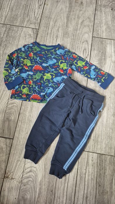Zestaw dla chlopca, bluzka I spodnie dresowe, r 86