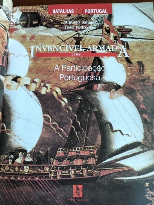 Livro Invencível Armada 1588 - A Participação Portuguesa