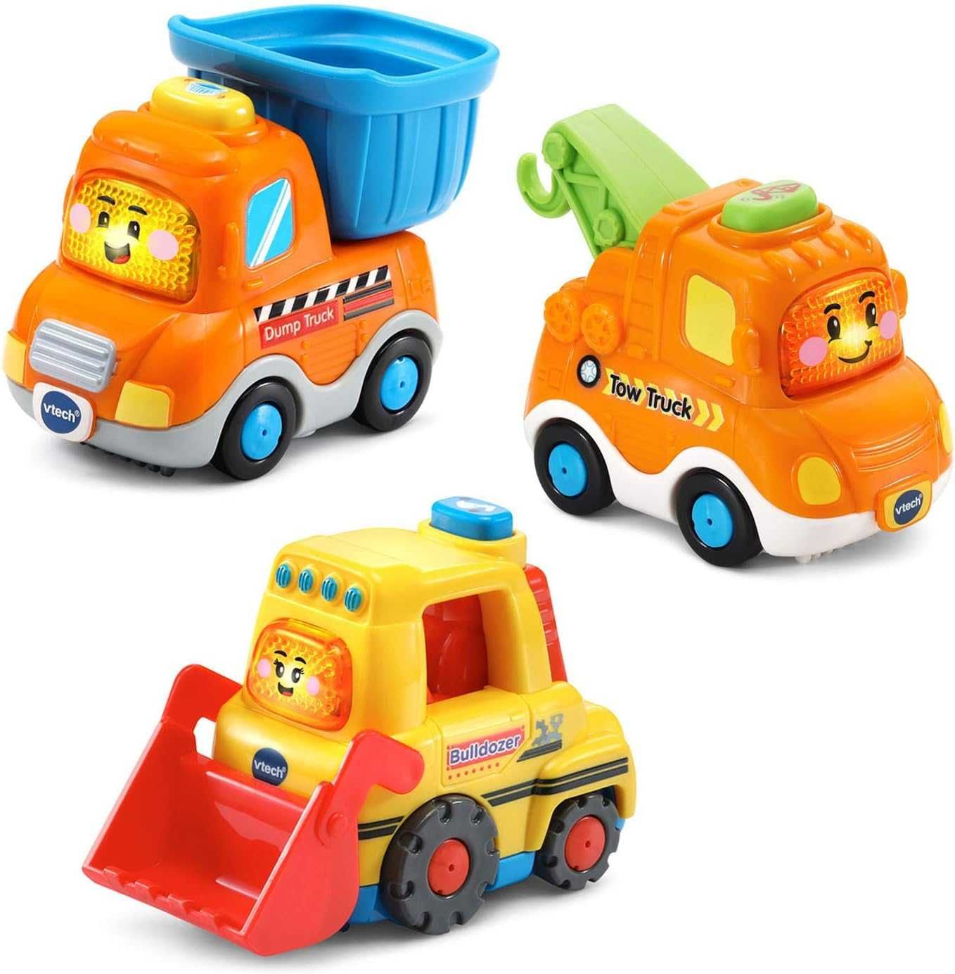 Набір машинок VTech Go! Go! Smart Wheels Construction Vehicle Pack