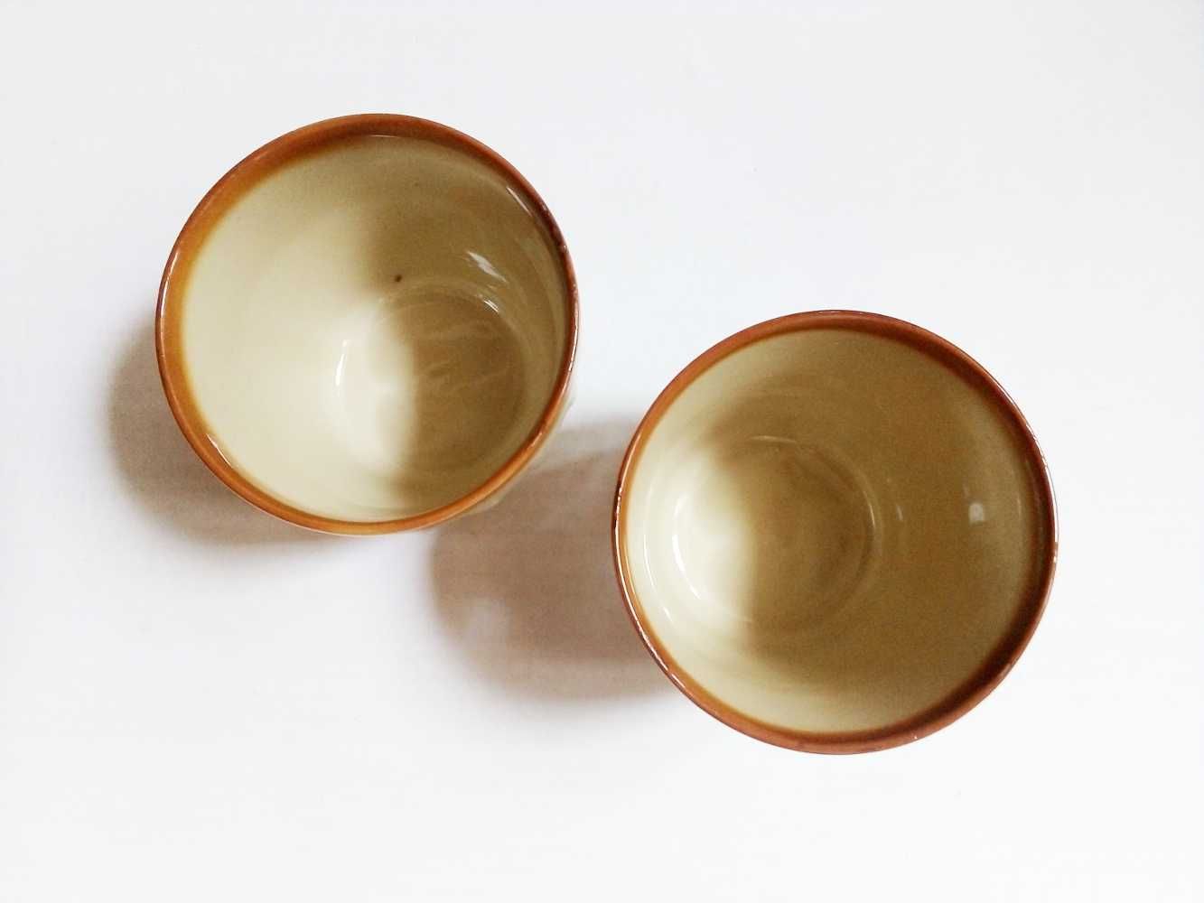 4 kubki barowe Tułowice porcelit vintage PRL