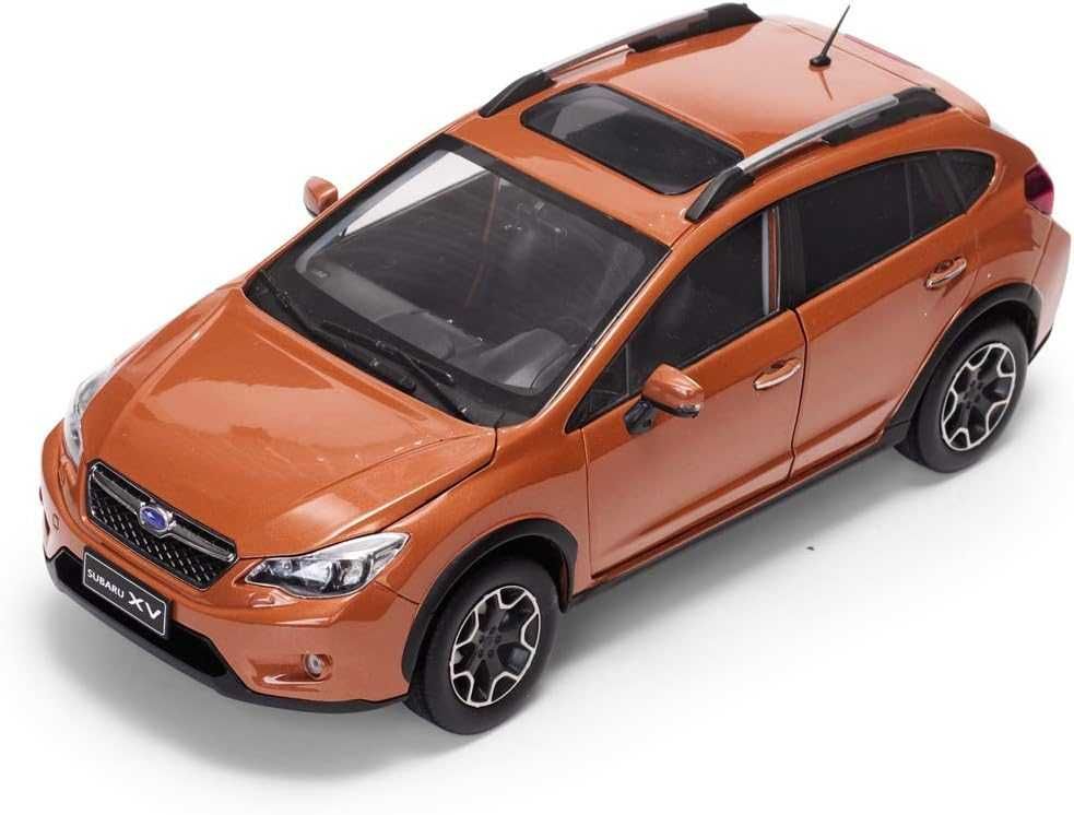 Model 1:18 Sun Star Subaru XV 2014 Tangerine Orange...