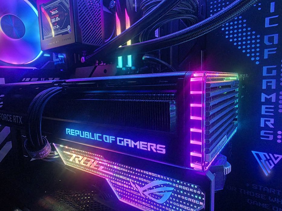 RTX 4090 ASUS ROG STRIX OC 24G COM GARANTIA!