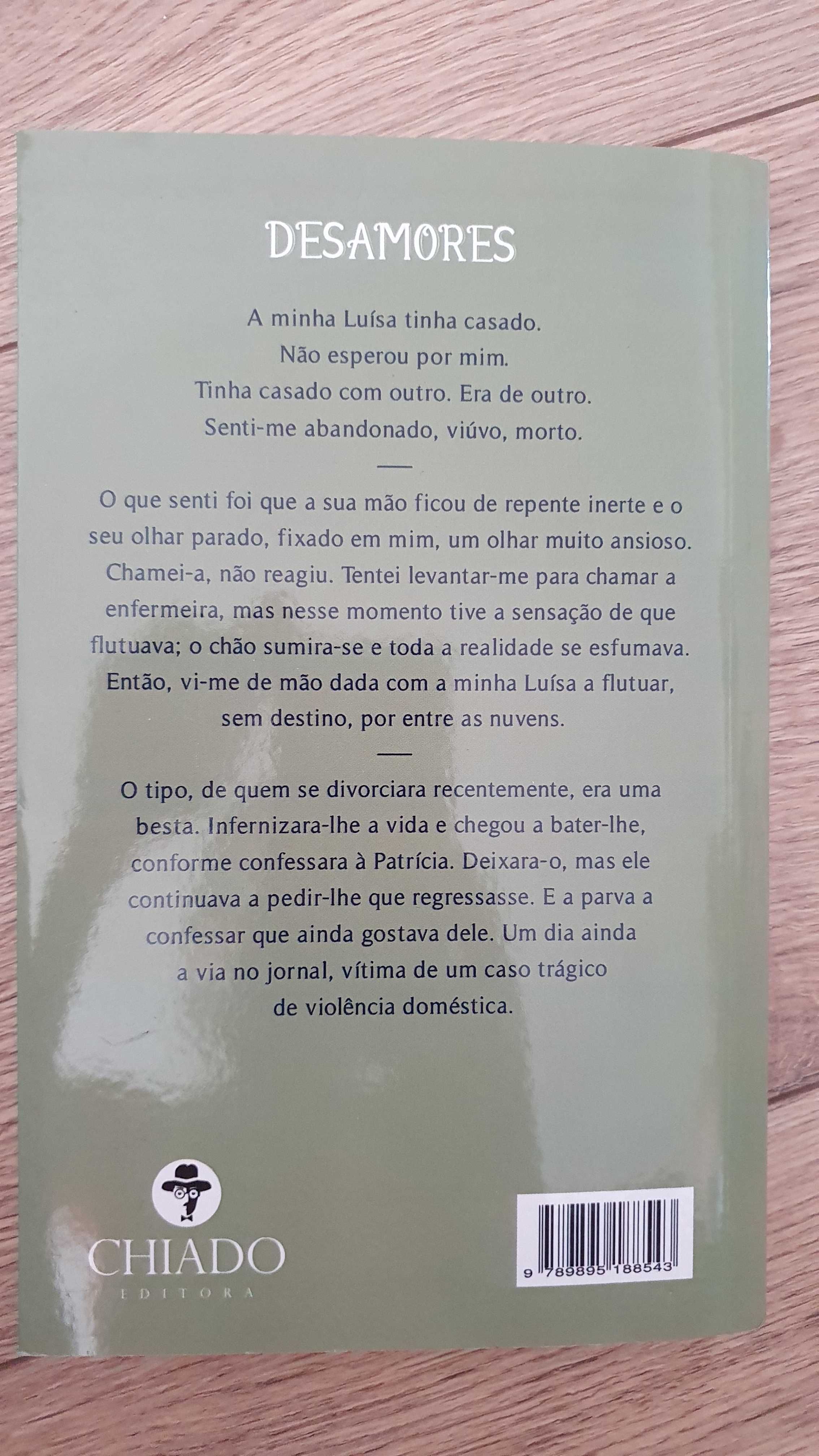 Livro Desamores de Manuel Traquina