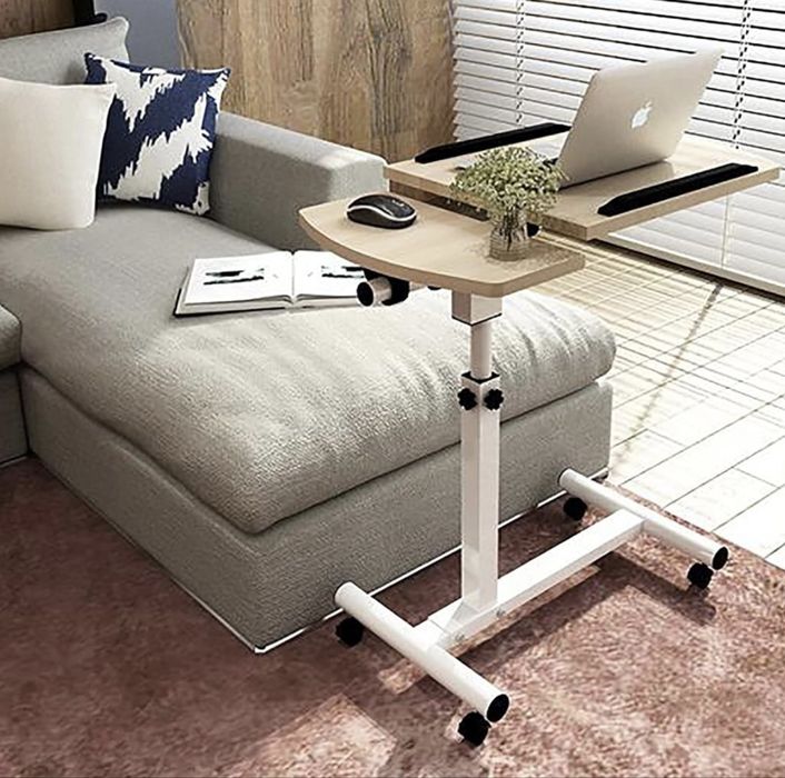 Mesa de apoio com rodas