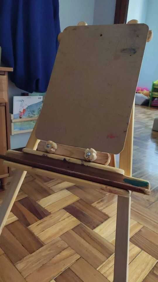 Cavalete em madeira - Infantil