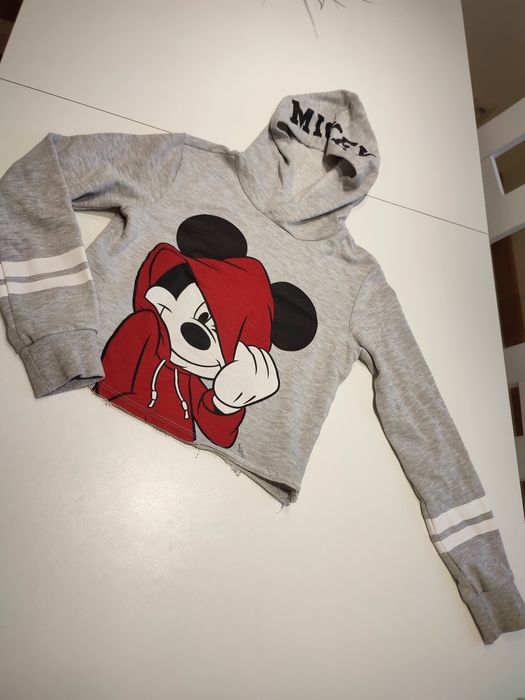 Ładna szara bluza dziewczęca, H&M, rozm 146-152. Mało noszona. Zaprasz