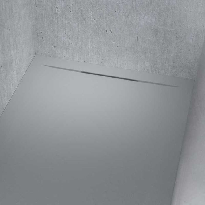 RIHO Isola Brodzik prostokątny 100x90 cm szary mat DR24090