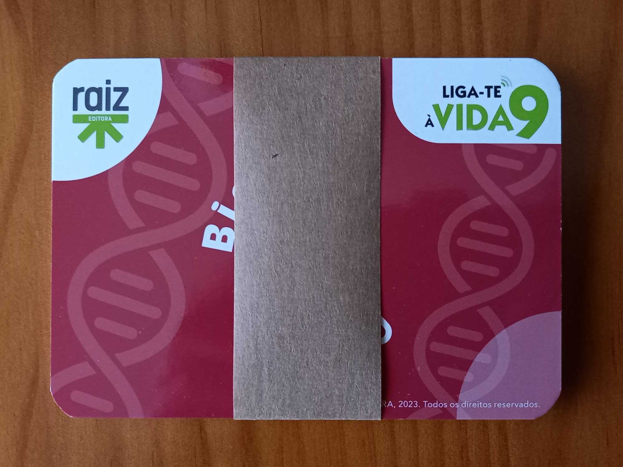 (NOVO, PORTES GRÁTIS) Jogo Cartas / Flashcards BioQuiz: Ciências, 9.º