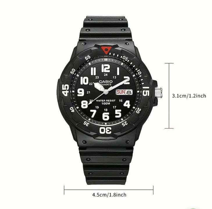 Кварцевые часы Casio MRW-200H-1BVEF | WR100 | Casio Edifice | g-shock