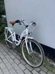 Bialy piekny rower ROMET PANDA