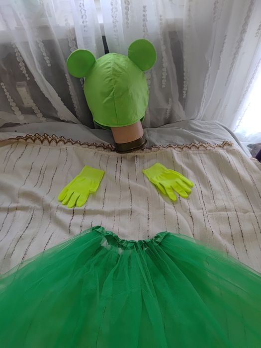 Strój przebranie żaba żabka 3 części rozmiar uniwersalny