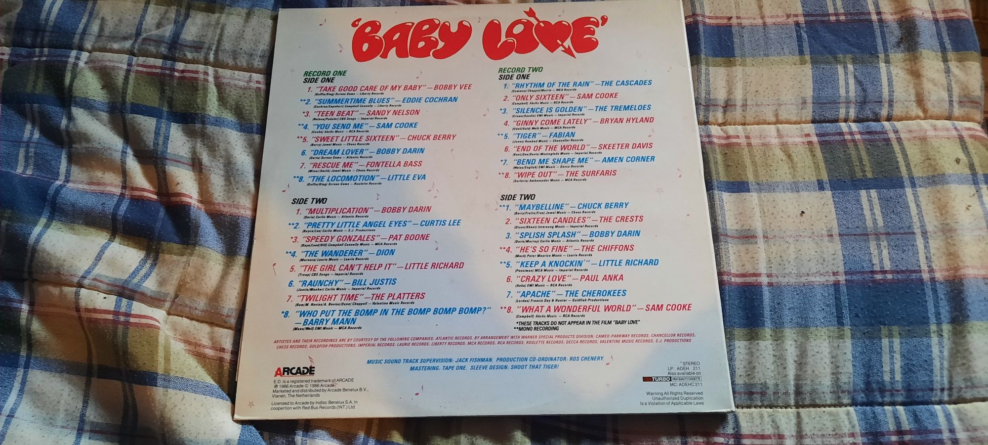 baby love lp vinil