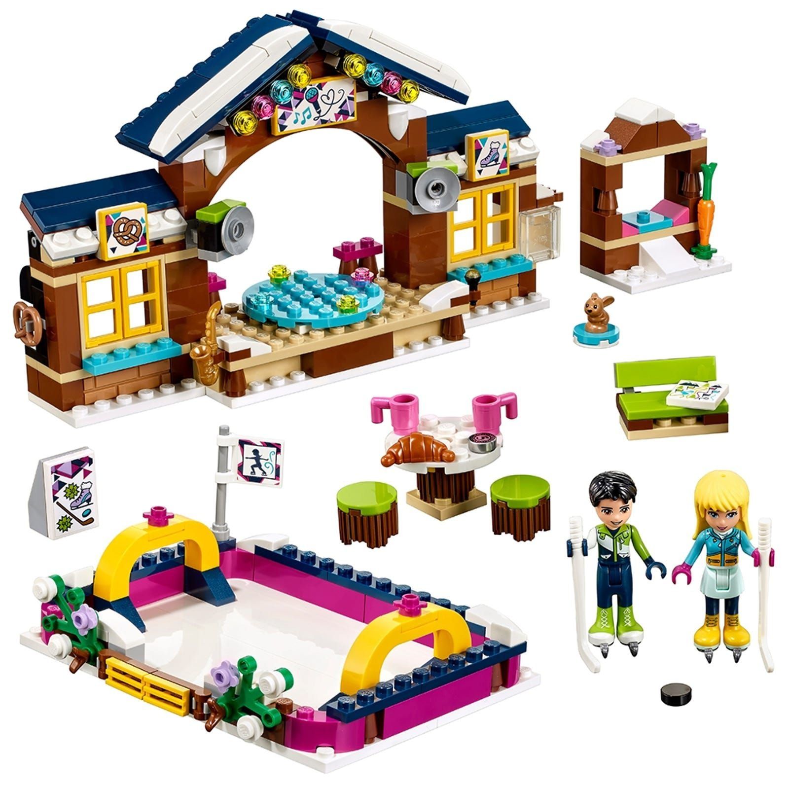 LEGO® 41322 Friends - Lodowisko w zimowym kurorcie kompletny