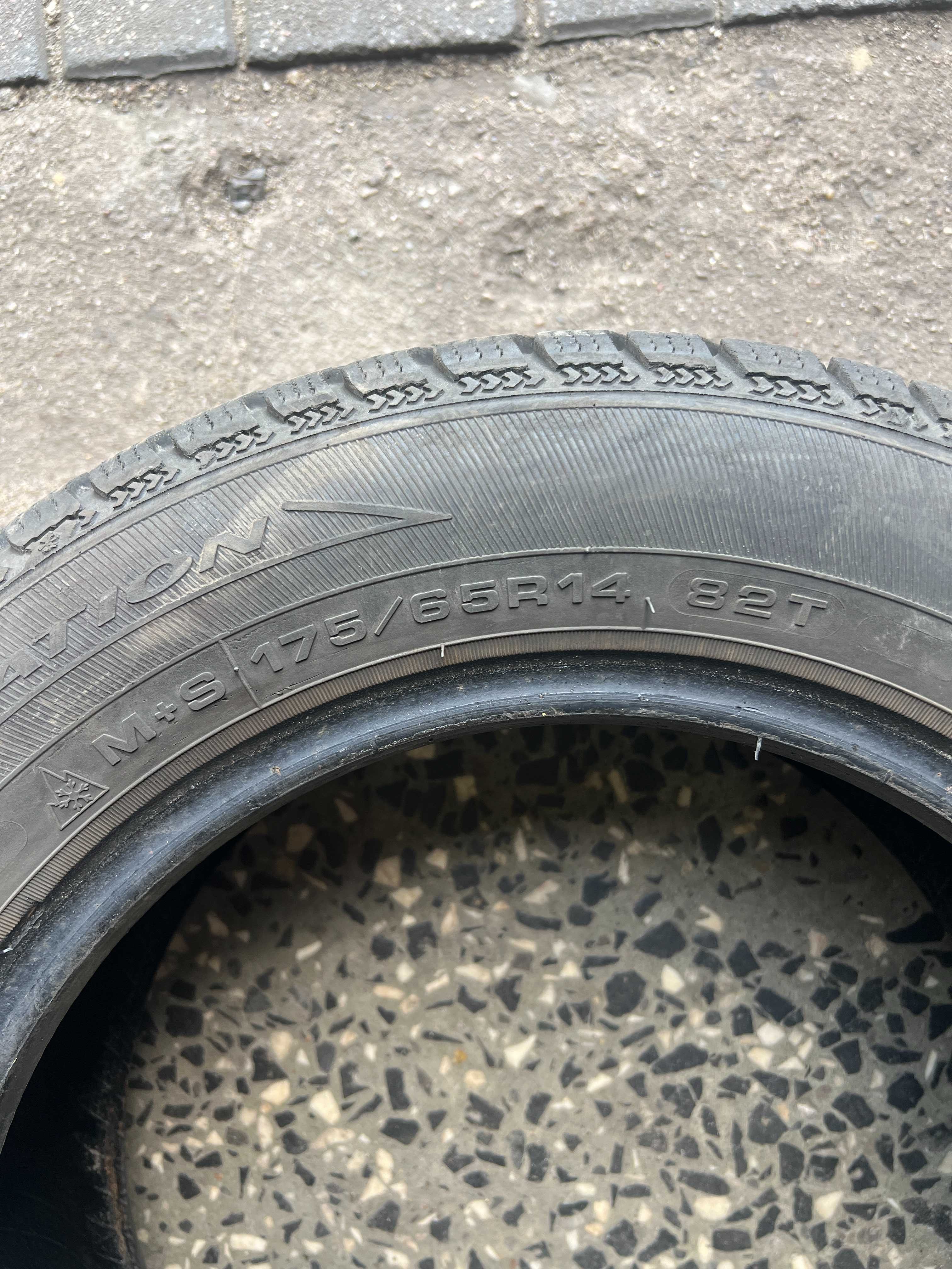 175/65r14 dębica opony zimowe 2 szt 2020r bieznik 7 mm