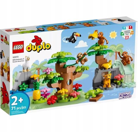 NOWE Klocki LEGO Duplo 10973 Dzikie zwierzęta Ameryki Południowej