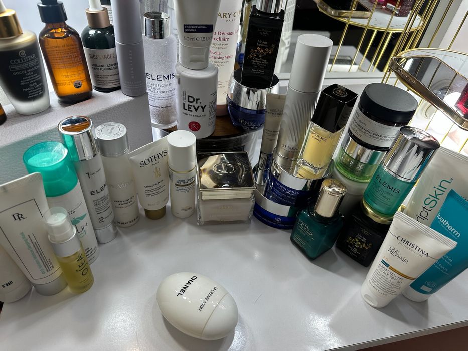 Dior Chanel la mer крем сывортка маска лосьен  масло инзимная пудра