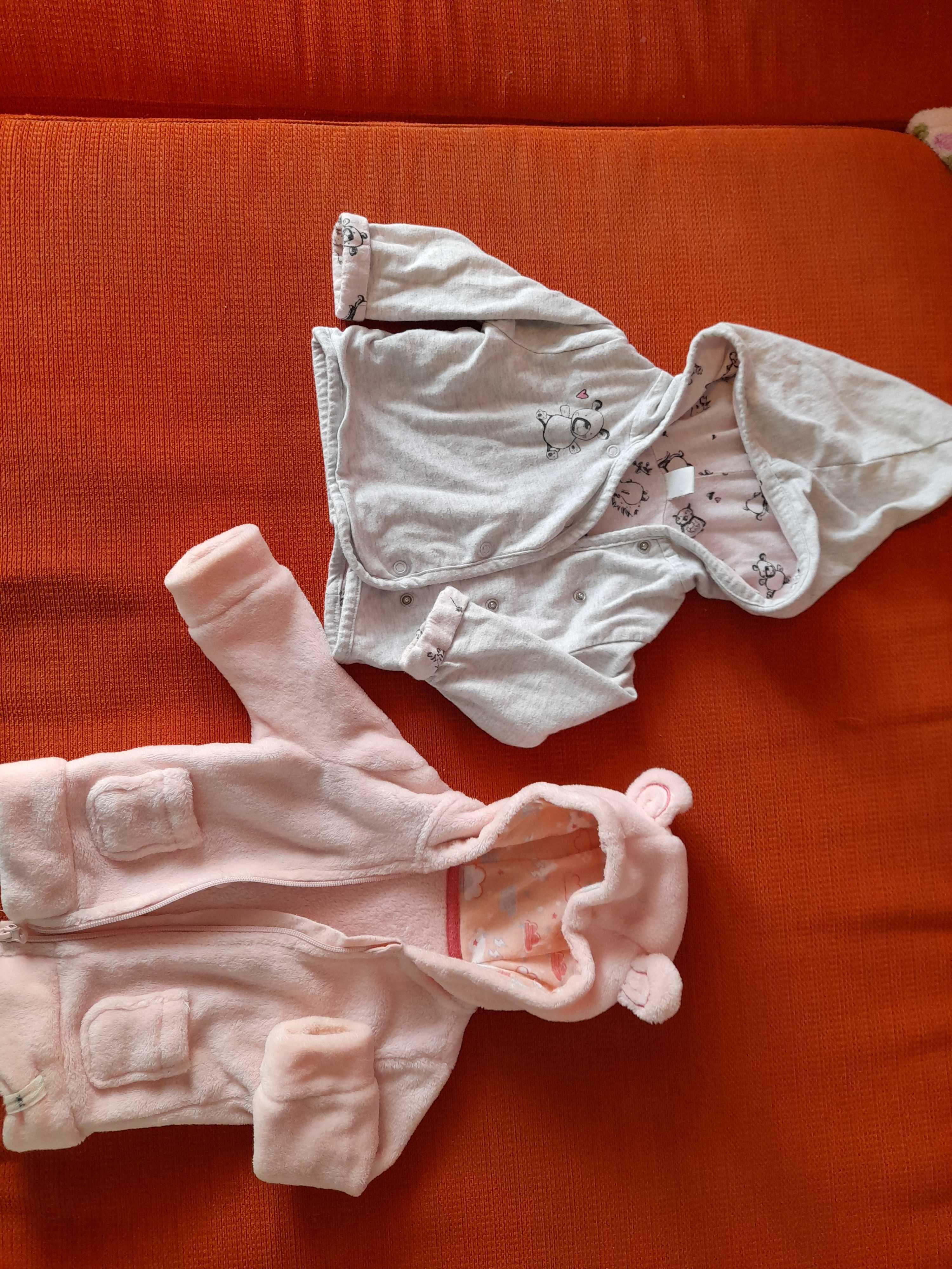 Ubranka niemowlęce dla dziewczynki rozmiary 56-68