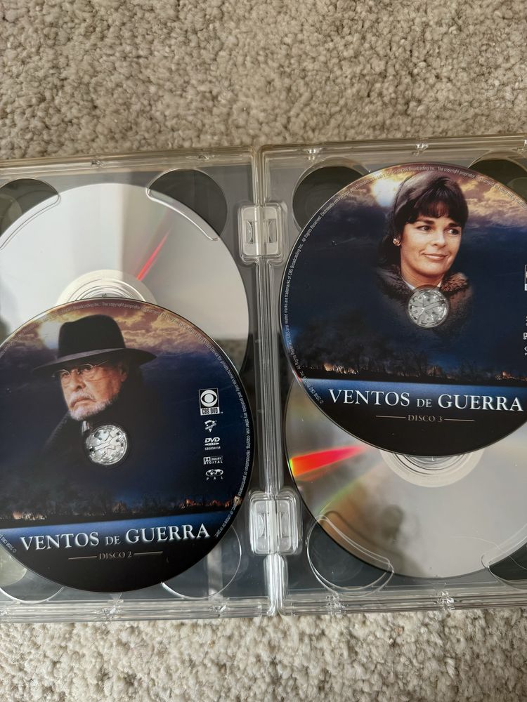 DVD Ventos de Guerra com Robert Mitchum