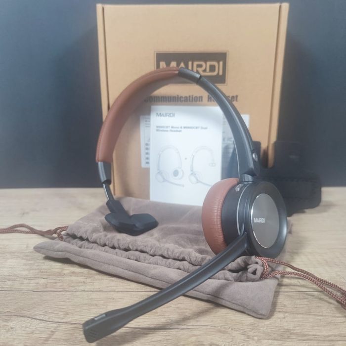 Słuchawki Bluetooth MAIRDI z mikrofonem do komputera