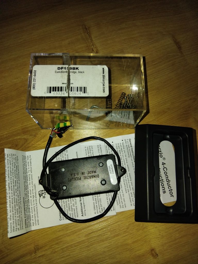 Dimarzio Evolution DP159 bridge