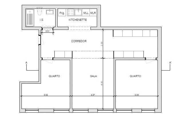 Apartamento T2 reabilitado no centro do Montijo