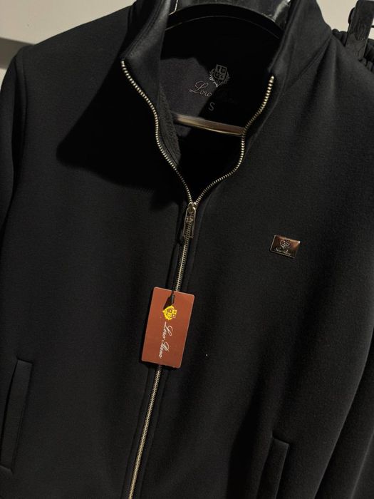 LUX Чоловічий спортивний костюм Loro Piana S,M,L,XL,2XL синій/чорний