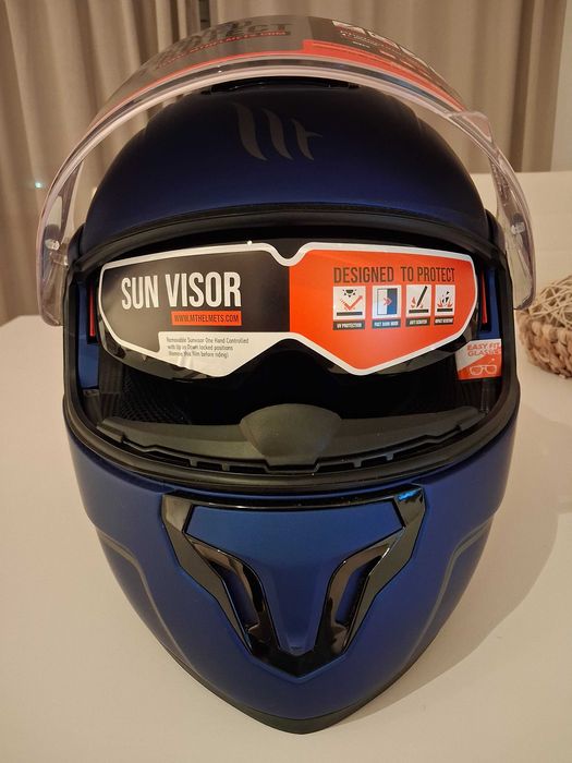 Capacete MT HELMETS
Atom SV Matt Blue