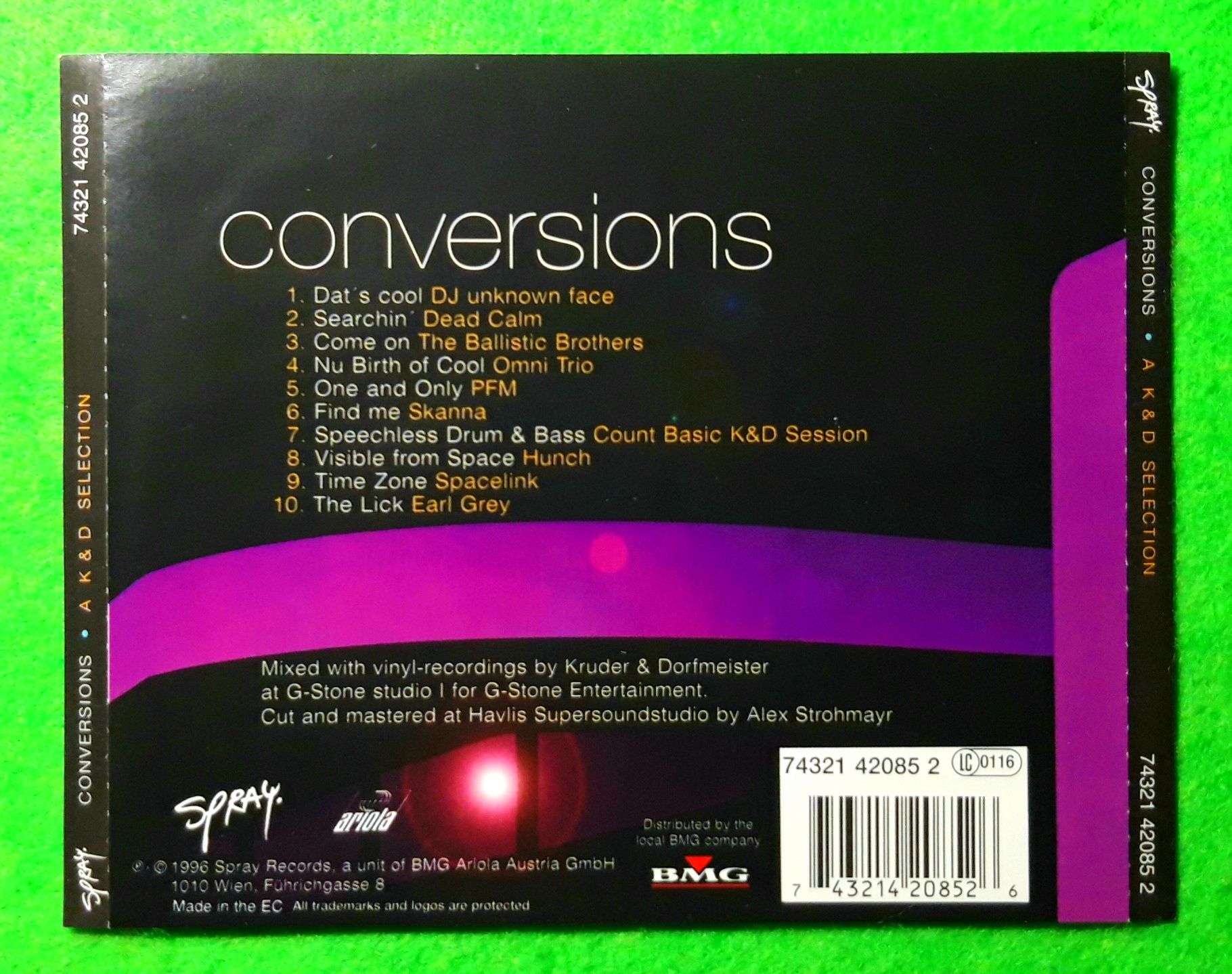 Kruder & Dorfmeister – Conversions - A K&D Selection (CD, 1996)