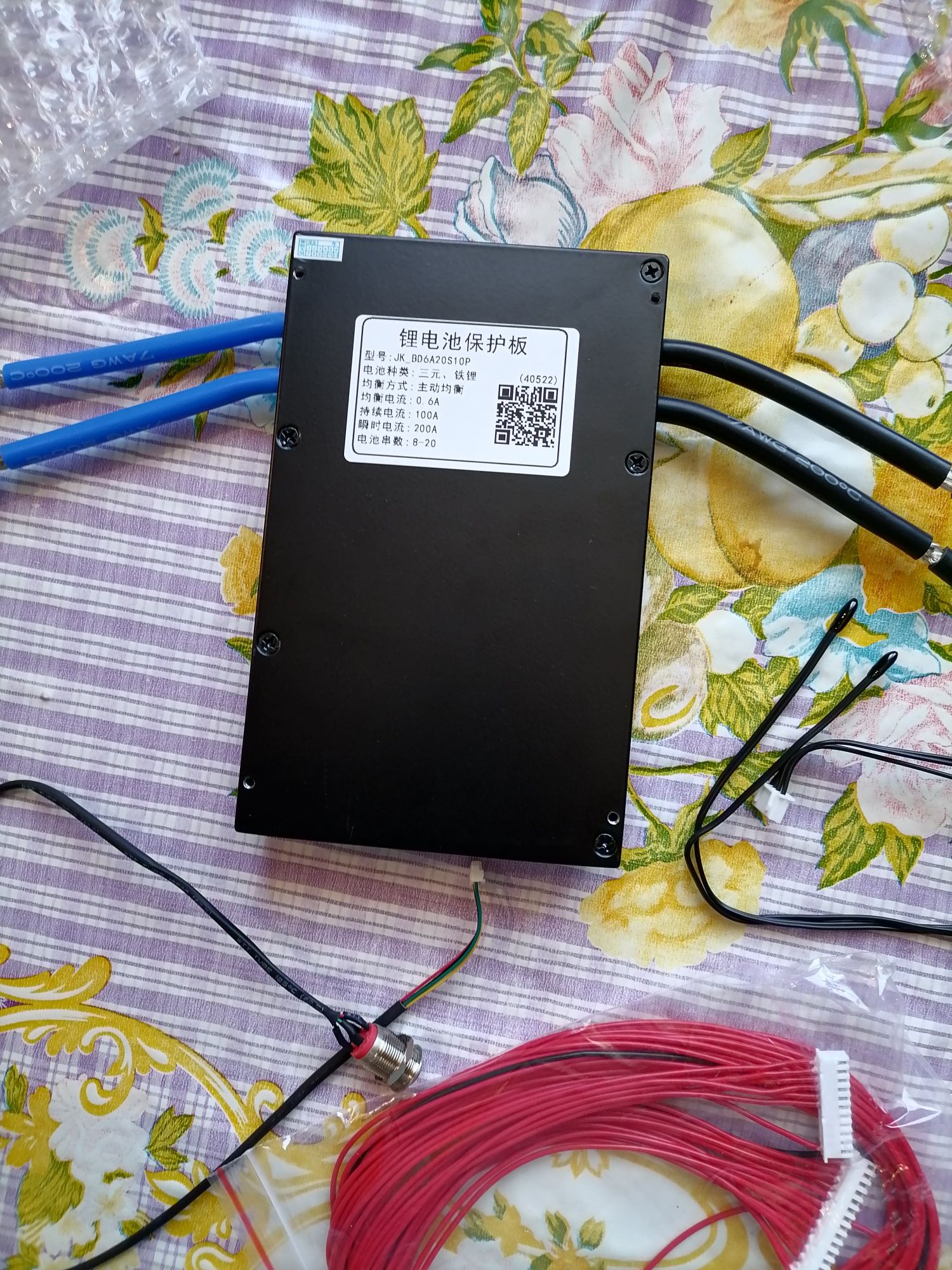 Бмс плата jikong 100ah BD6A20S10P